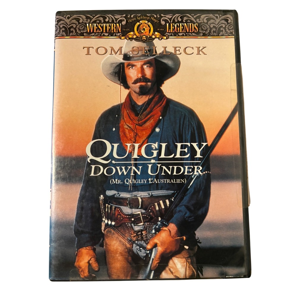 Quigley Down Under DVD Tom Selleck Western Legends Widescreen 1990 Movie